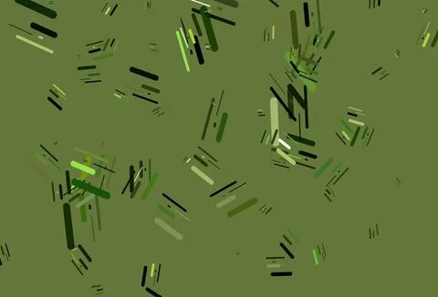Light Green vector pattern with narrow lines. Stock Illustration