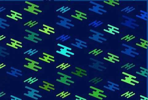 Light Green vector pattern with narrow lines. イラスト素材