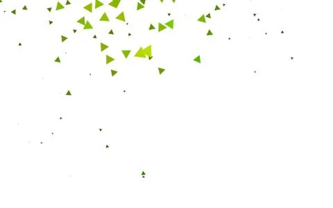Light Green vector pattern in polygonal style. Stock Illustration