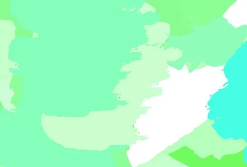 Light Green vector pattern with random forms. イラスト素材