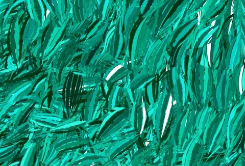 Light Green vector pattern with random forms. 스톡 일러스트