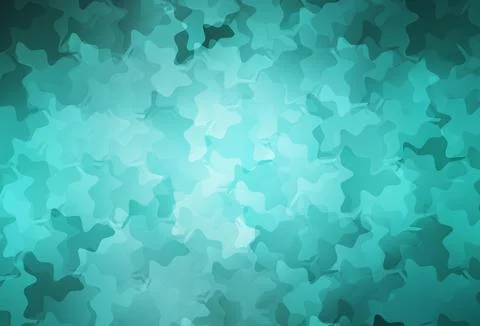 Light Green vector pattern with random forms. 库存插图