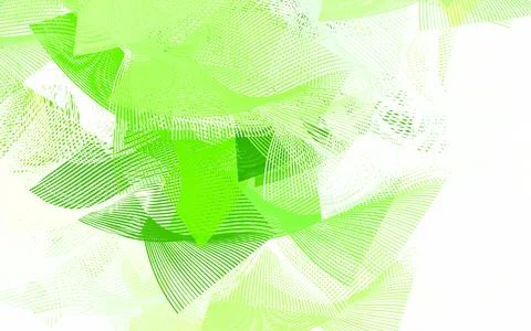 Light Green vector pattern with random forms. Stock Illustration