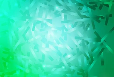 Light Green vector pattern with sharp lines. Stockillustratie