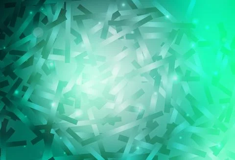 Light Green vector pattern with sharp lines. Illustrazione stock