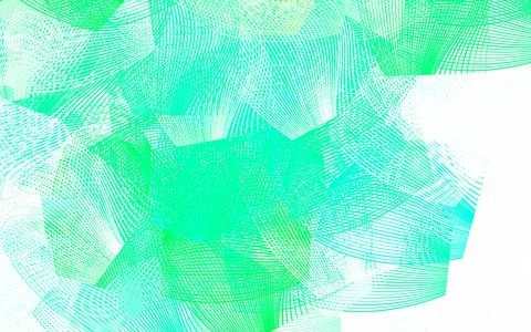 Light Green vector pattern with sharp lines. Stock Illustration