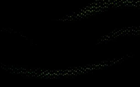 Light Green vector pattern with spheres. Stock Illustration