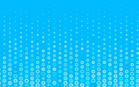 Light Green vector pattern with spheres. イラスト素材