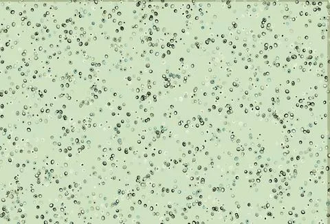 Light Green vector pattern with spheres. Stock Illustration