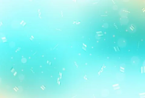 Light Green vector pattern with spheres. Stock Illustration