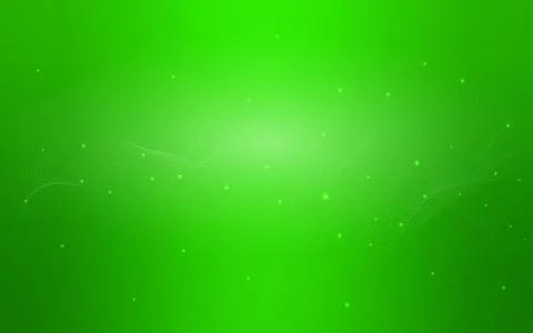 Light Green vector pattern with spheres. Blurred bubbles on abstract backgrou Stock Illustration