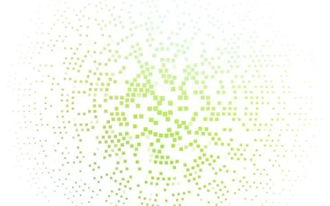 Light Green vector pattern in square style. Illustrazione stock