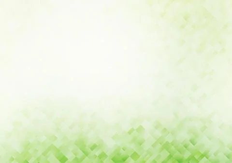 Light Green vector pattern in square style. Stock Illustration