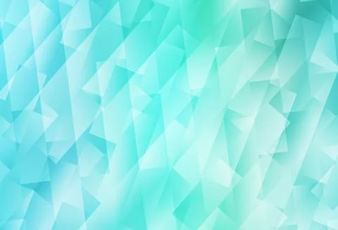 Light Green vector pattern in square style. Stock Illustration