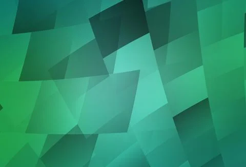 Light Green vector pattern in square style. イラスト素材