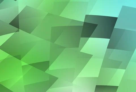 Light Green vector pattern in square style. 스톡 일러스트