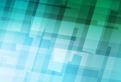 Light Green vector pattern in square style. イラスト素材