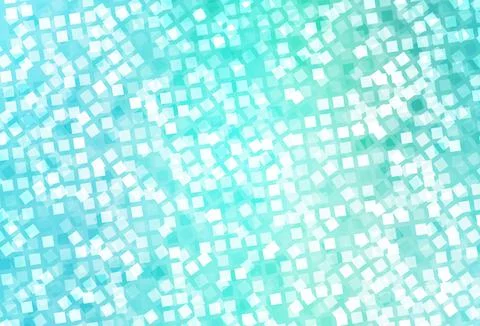 Light Green vector pattern in square style. Stock Illustration