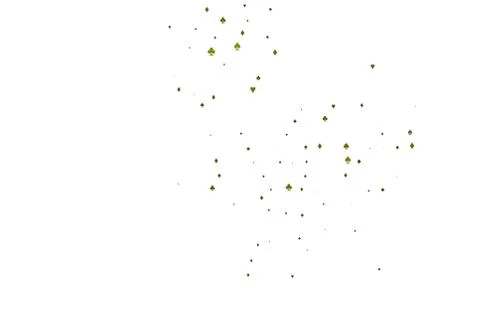 Light Green vector pattern with symbol of cards. Illustrazione stock