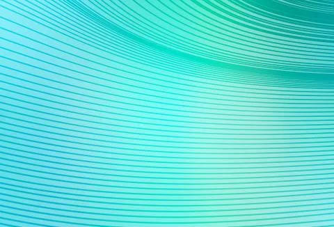 Light Green vector pattern with wry lines. 스톡 일러스트