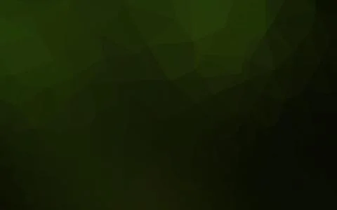 Light Green vector polygon abstract background. Stock Illustration