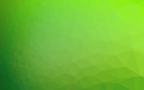 Light Green vector polygon abstract background. イラスト素材