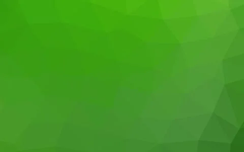 Light Green vector polygonal background. Stock Illustration