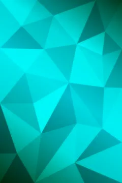 Light Green vector polygonal illustration, which consist of triangles Stock Illustration