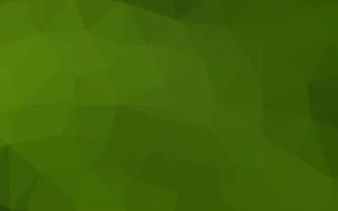 Light Green vector polygonal pattern. Illustrazione stock