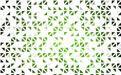 Light Green vector seamless pattern in polygonal style. 스톡 일러스트