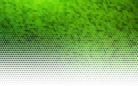 Light Green vector seamless pattern in polygonal style. 스톡 일러스트