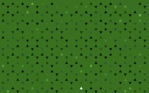 Light Green vector seamless pattern in polygonal style. 스톡 일러스트