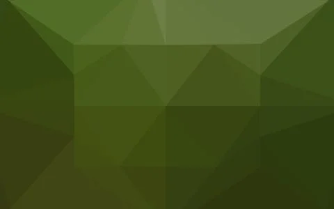 Light Green vector shining hexagonal template. Illustrazione stock