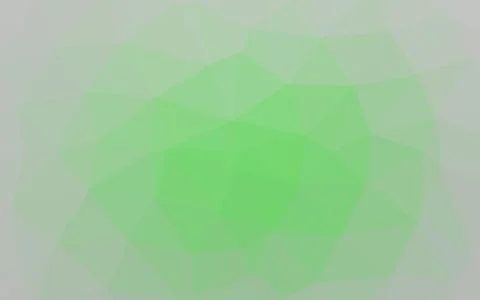 Light Green vector shining triangular pattern. 스톡 일러스트