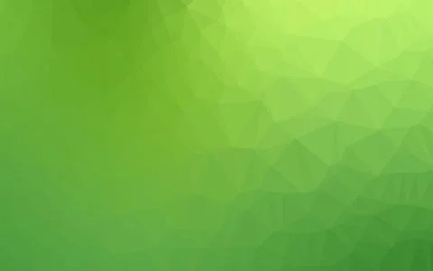 Light Green vector shining triangular background. Illustrazione stock
