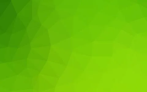 Light Green vector shining triangular pattern. 스톡 일러스트