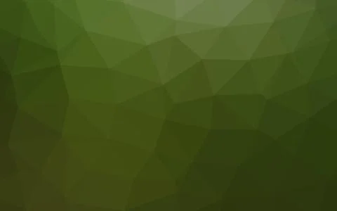 Light Green vector shining triangular pattern. Stock Illustration