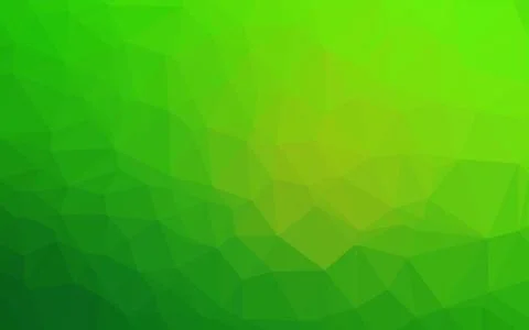 Light Green vector shining triangular pattern. 库存插图