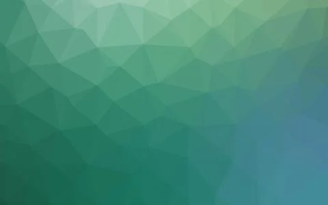 Light Green vector shining triangular pattern. Stock Illustration