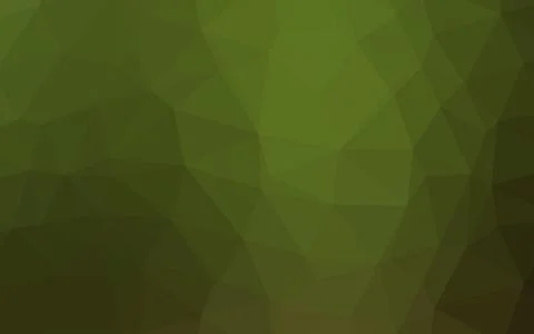 Light Green vector shining triangular template. Stock Illustration