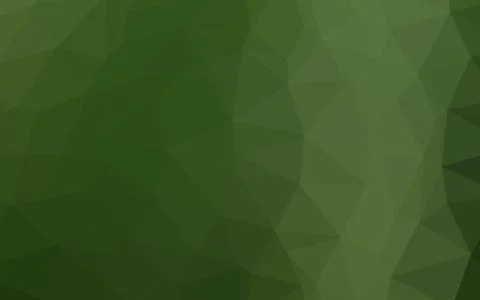 Light Green vector shining triangular template. Ilustração Stock