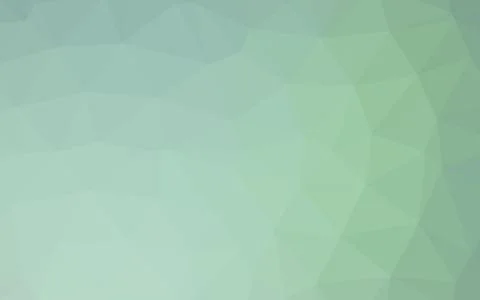 Light Green vector shining triangular background. Stock Illustration