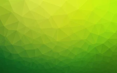 Light Green vector shining triangular pattern. Stock Illustration