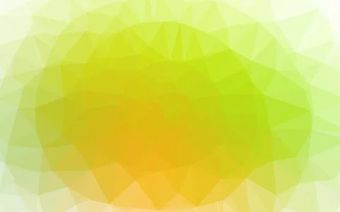 Light Green vector shining triangular pattern. Stock Illustration