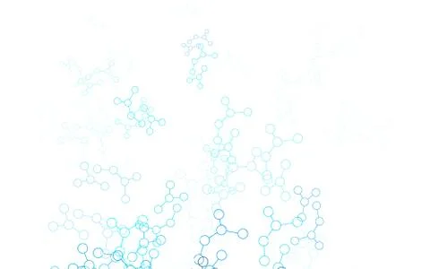 Light Green vector template with artificial intelligence structure. Stock Illustration