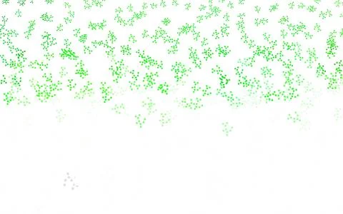 Light Green vector template with artificial intelligence structure. Stock Illustration