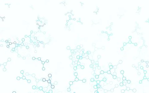 Light Green vector template with artificial intelligence structure. イラスト素材