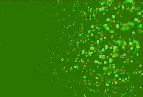Light Green vector template with bent ribbons. Stock Illustration