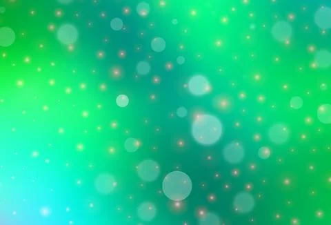 Light Green vector template in carnival style. Stock Illustration