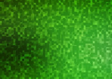 Light Green vector template with crystals, rectangles. Stock-Illustration